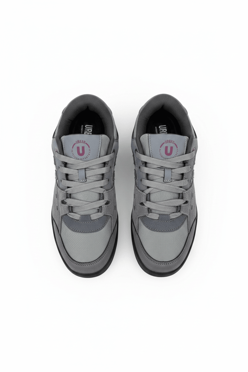 Tenis Gris Gamuza 13712 De Cordones Casual de Hombre Calzado 365 Costa Rica - Calzado 365