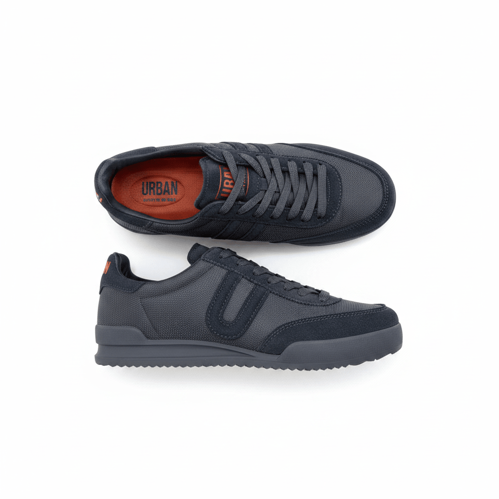Tenis Gris Oscuro Gamuza 13709 De Cordones Casual de Hombre Calzado 365 Costa Rica - Calzado 365