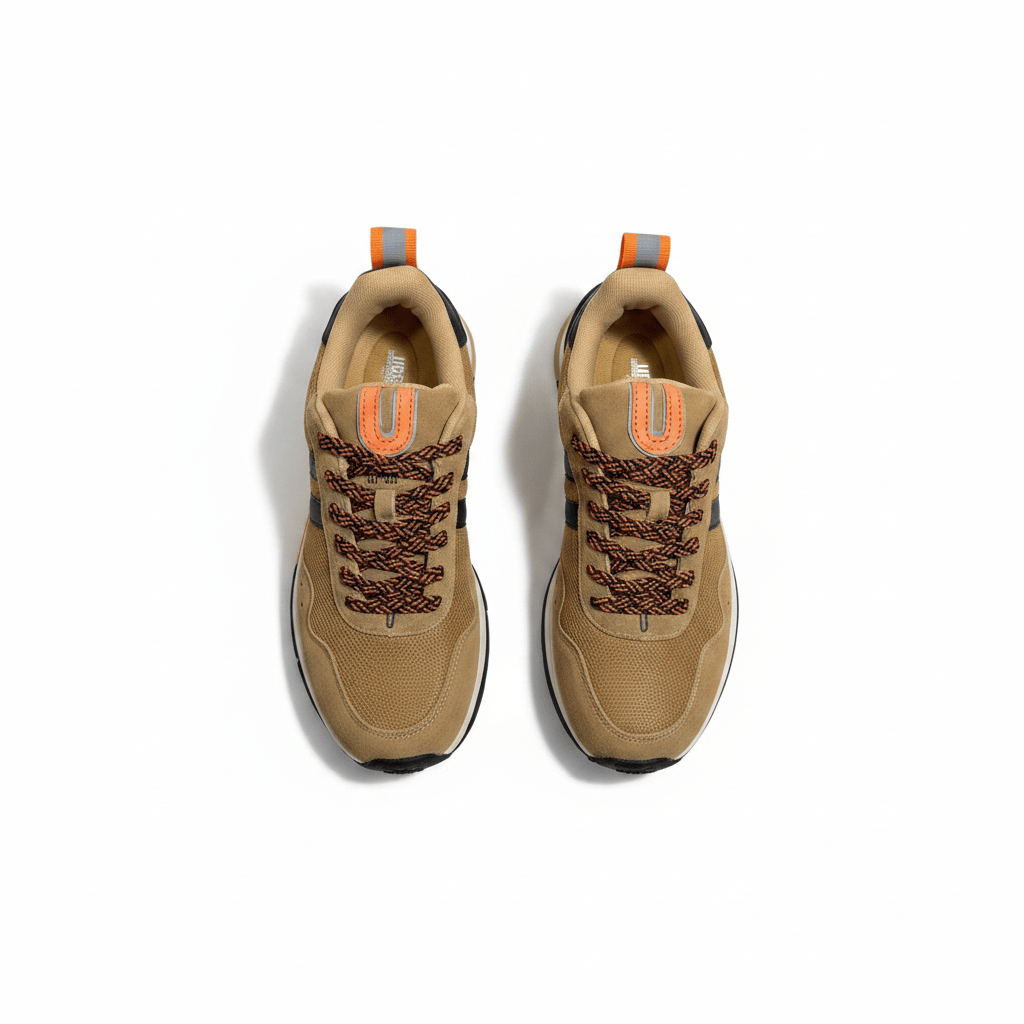 Tenis Khaki Gamuza 12624 De Cordones Casual de Hombre Calzado 365 Costa Rica - Calzado 365