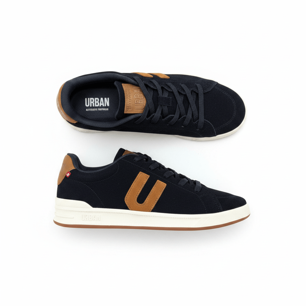 Tenis Navy Gamuza 13241 De Cordones Casual de Hombre Calzado 365 Costa Rica - Calzado 365