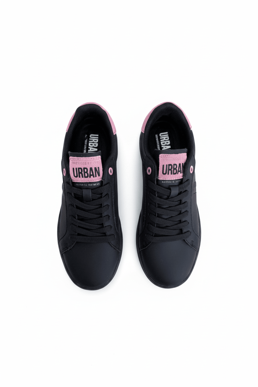 Tenis Negro 13254 Casual de Mujer Calzado 365 Costa Rica - Calzado 365