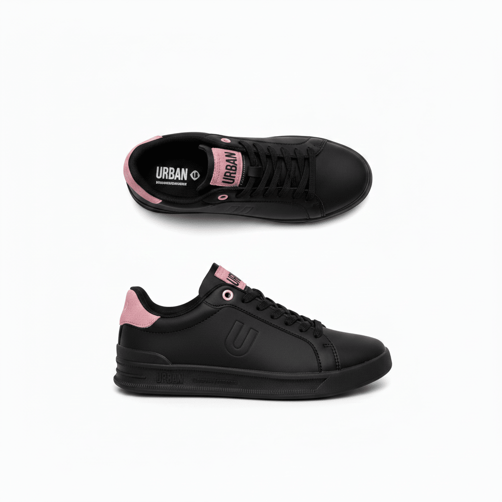 Tenis Negro 13254 Casual de Mujer Calzado 365 Costa Rica - Calzado 365