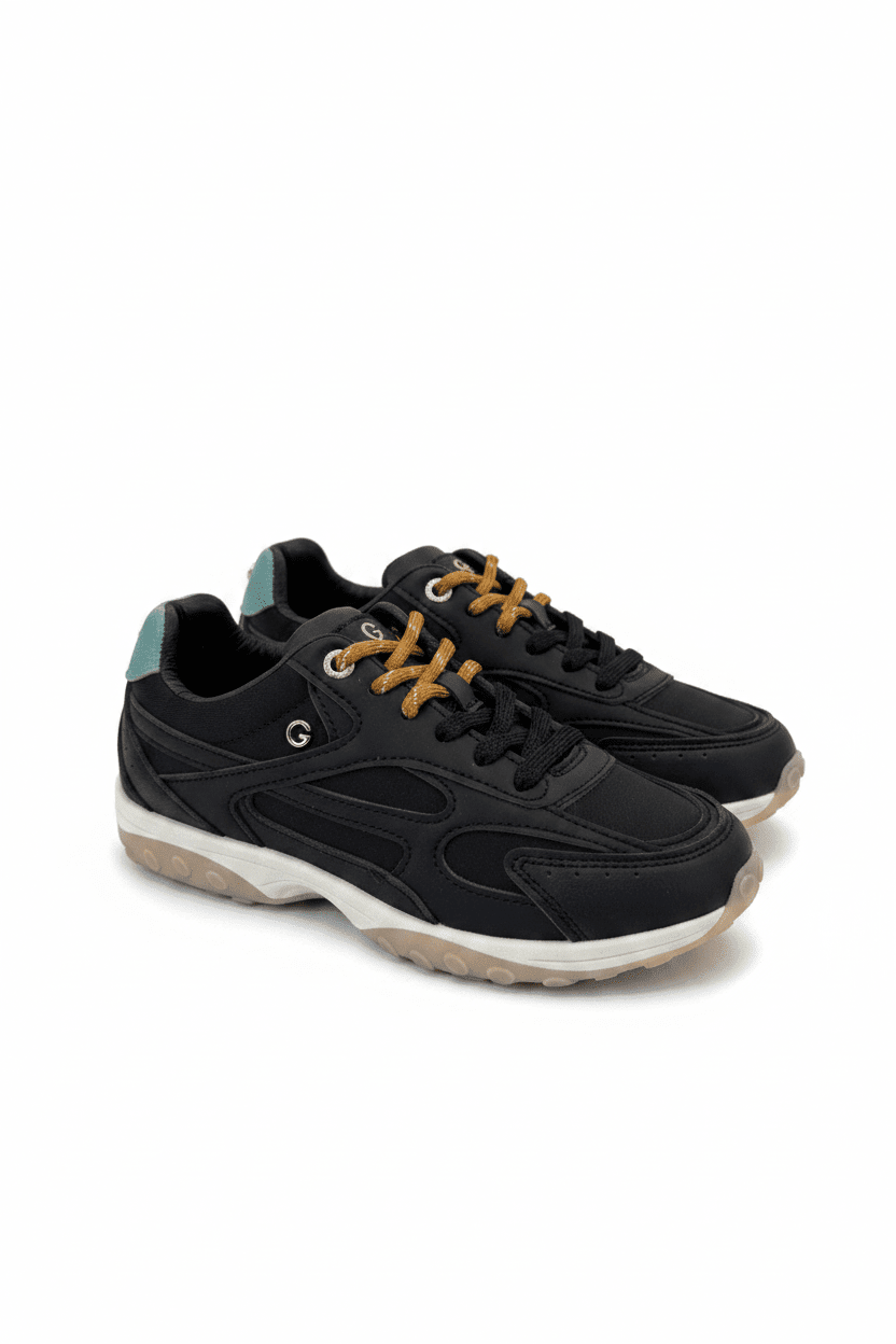 Tenis Negro 15185 Deportivo de mujer Costa Rica - Calzado 365
