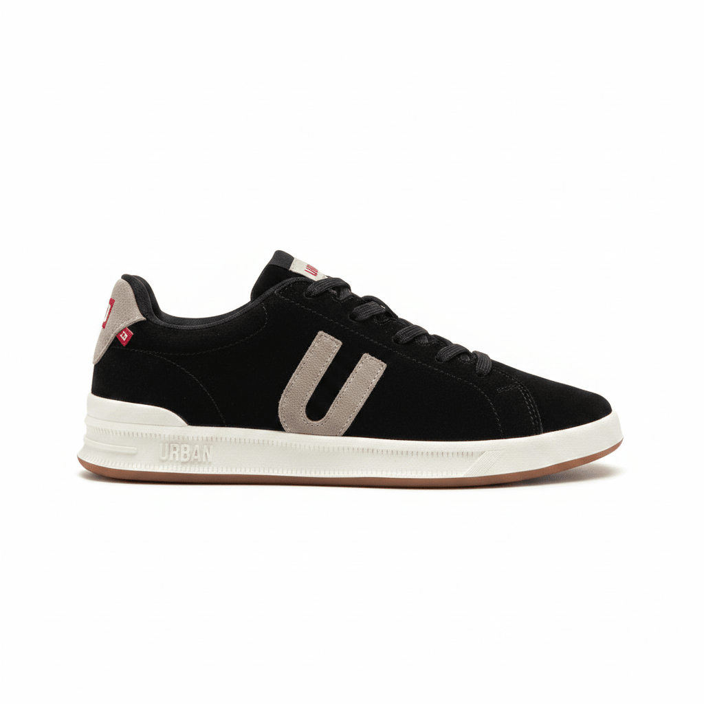 Tenis Negro Beige Gamuza 13240 De Cordones Casual de Hombre Calzado 365 Costa Rica - Calzado 365