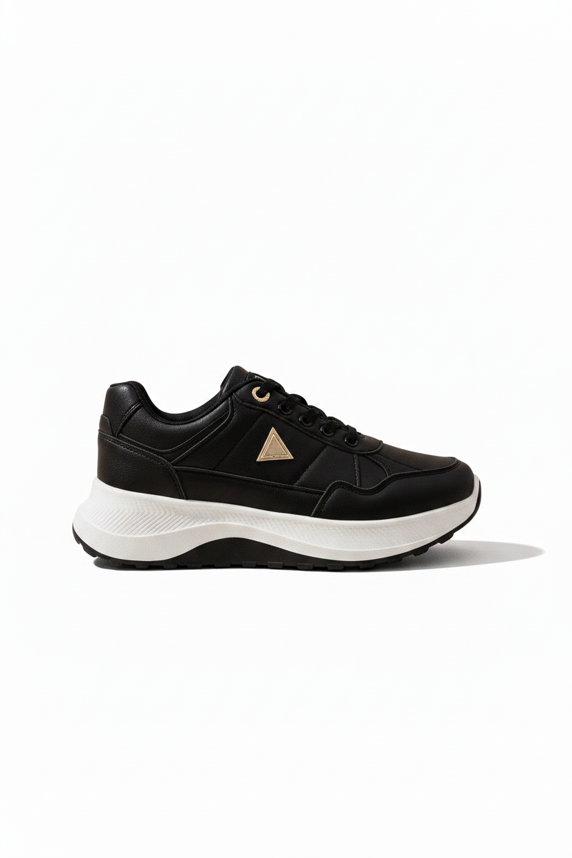 Tenis Negro Casual Plataforma 14144 de mujer Alexa Costa Rica