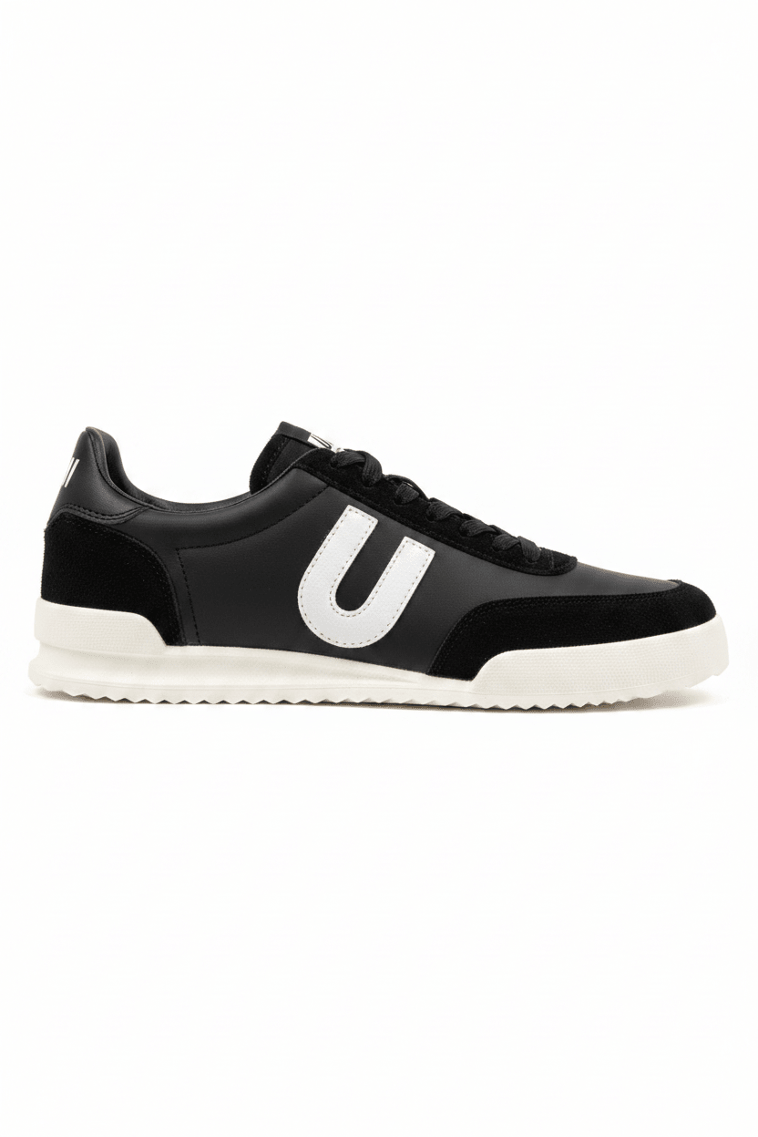 Tenis Negro Gamuza 13705 De Cordones Casual de Hombre Calzado 365 Costa Rica - Calzado 365