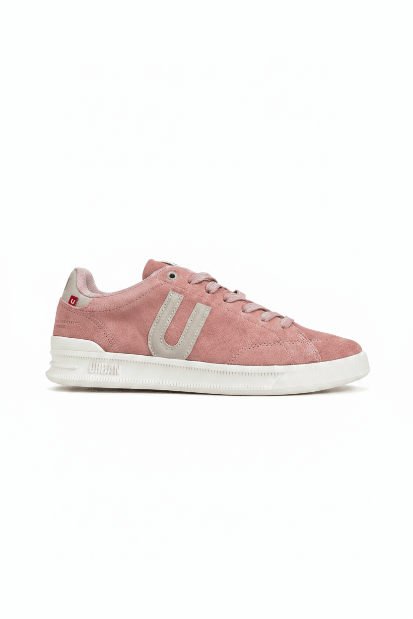 Tenis Rosa Gamuza 13259 Casual de Mujer Calzado 365 Costa Rica - Calzado 365