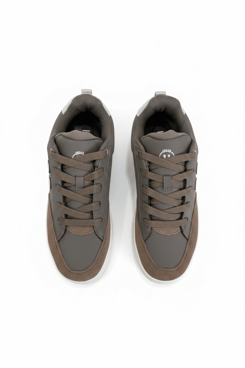 Tenis Taupe Camel 13722 De Cordones Casual de Hombre Calzado 365 Costa Rica - Calzado 365