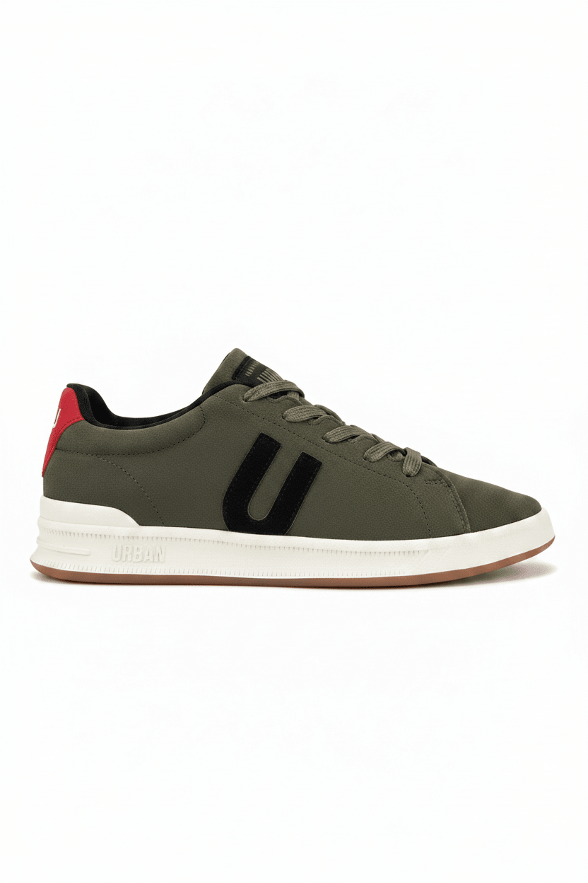 Tenis Verde Olivo Gamuza 13242 De Cordones Casual de Hombre Calzado 365 Costa Rica - Calzado 365
