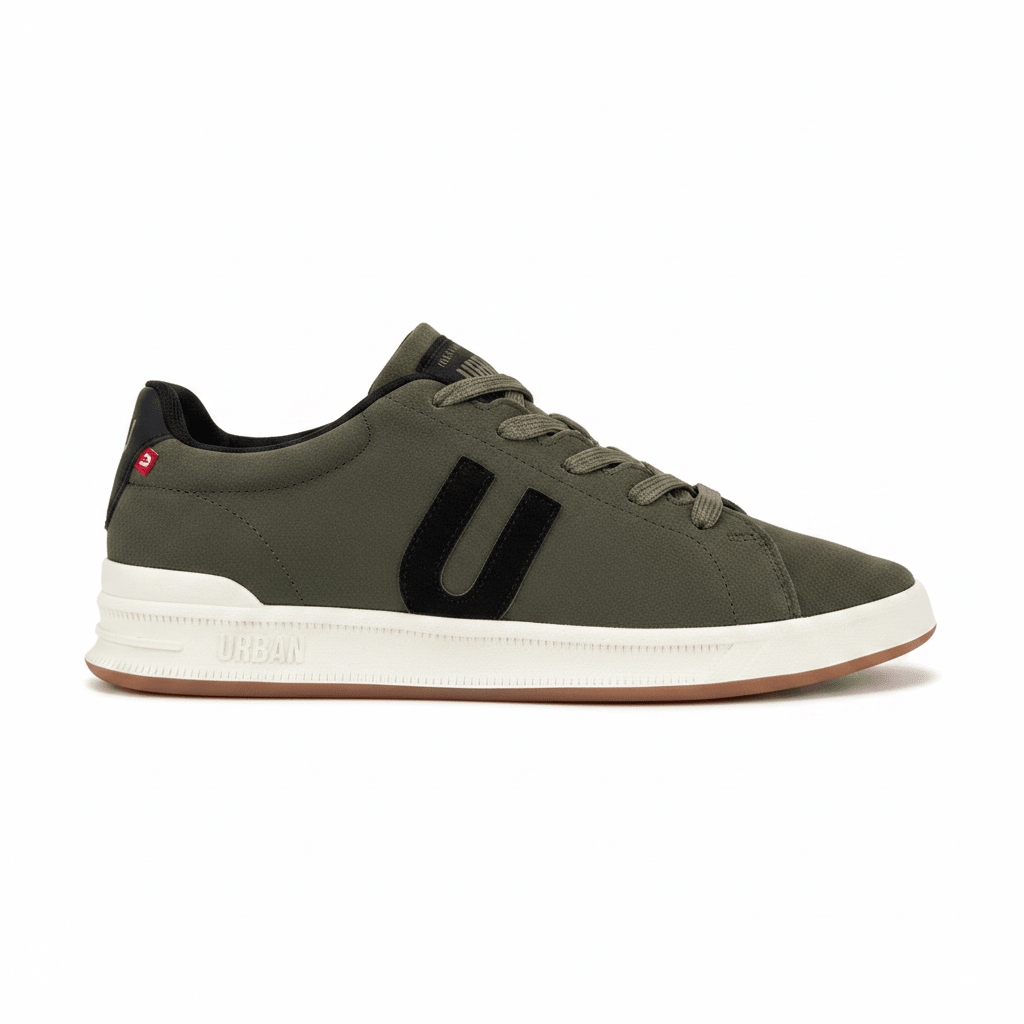 Tenis Verde Olivo Gamuza 13242 De Cordones Casual de Hombre Calzado 365 Costa Rica - Calzado 365